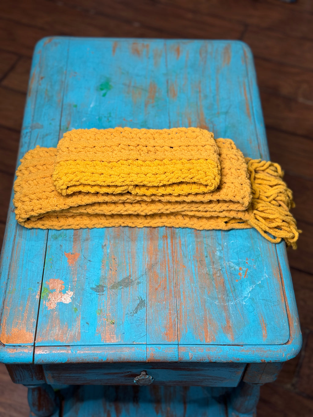 Golden Hour Scarf and Headband Set