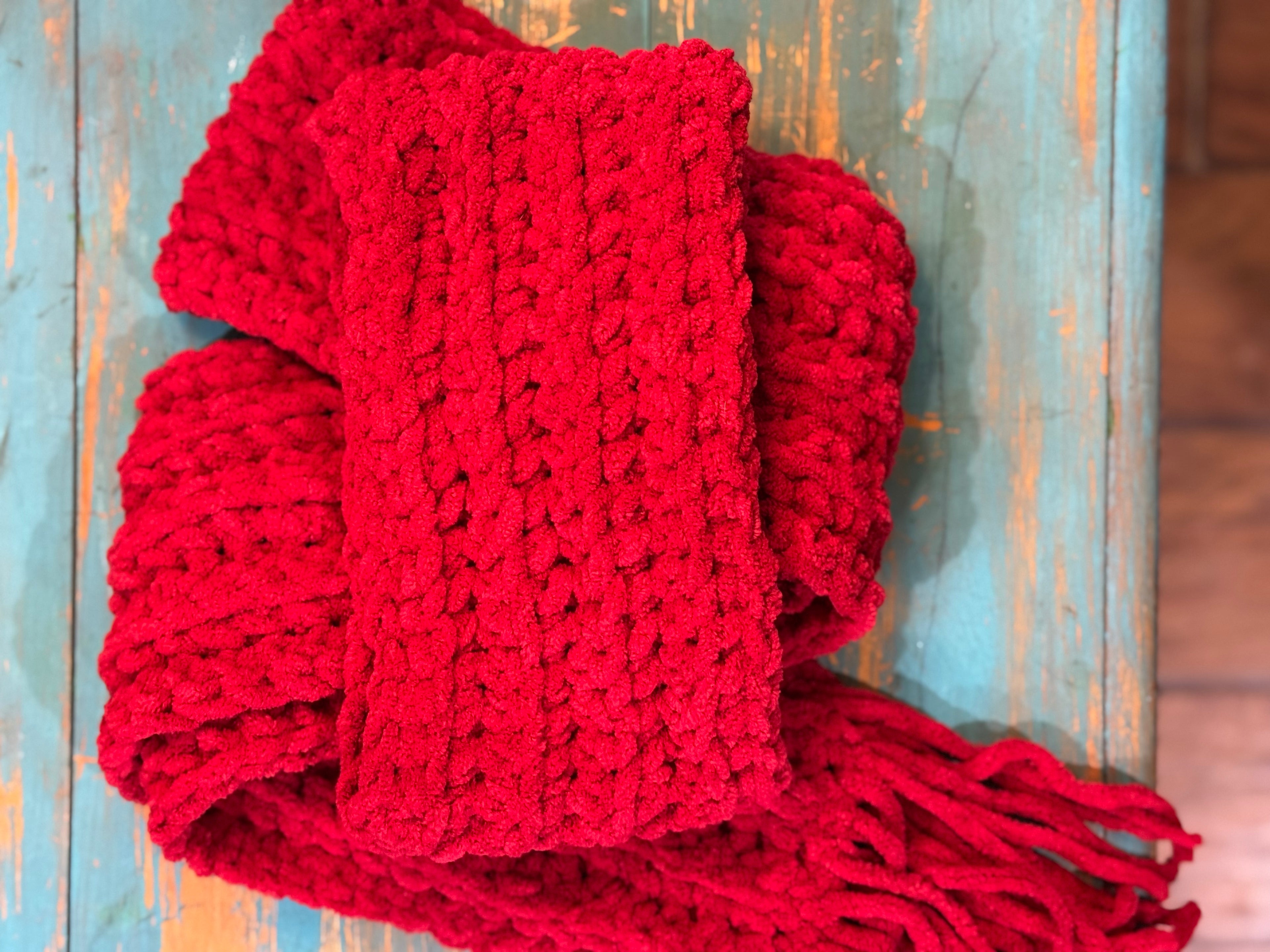 Razorback Red Scarf and Headband Set